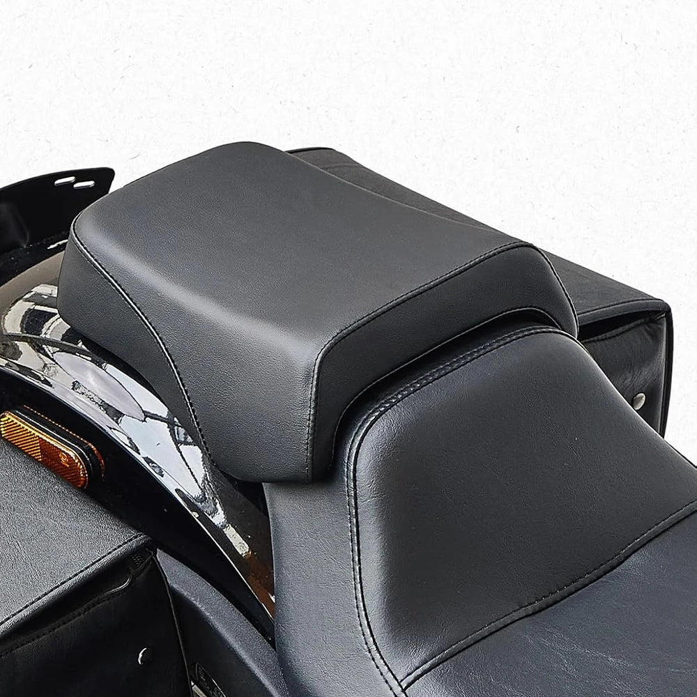 PU Leather Motorcycle Passenger Seat Cushion – Softail Dyna Low Rider S Motorcycle Seat Cushion Nixie