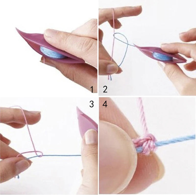 Metal Tatting Shuttle for Hand Lace Making – DIY Craft Tool Tatting Shuttle Nixie