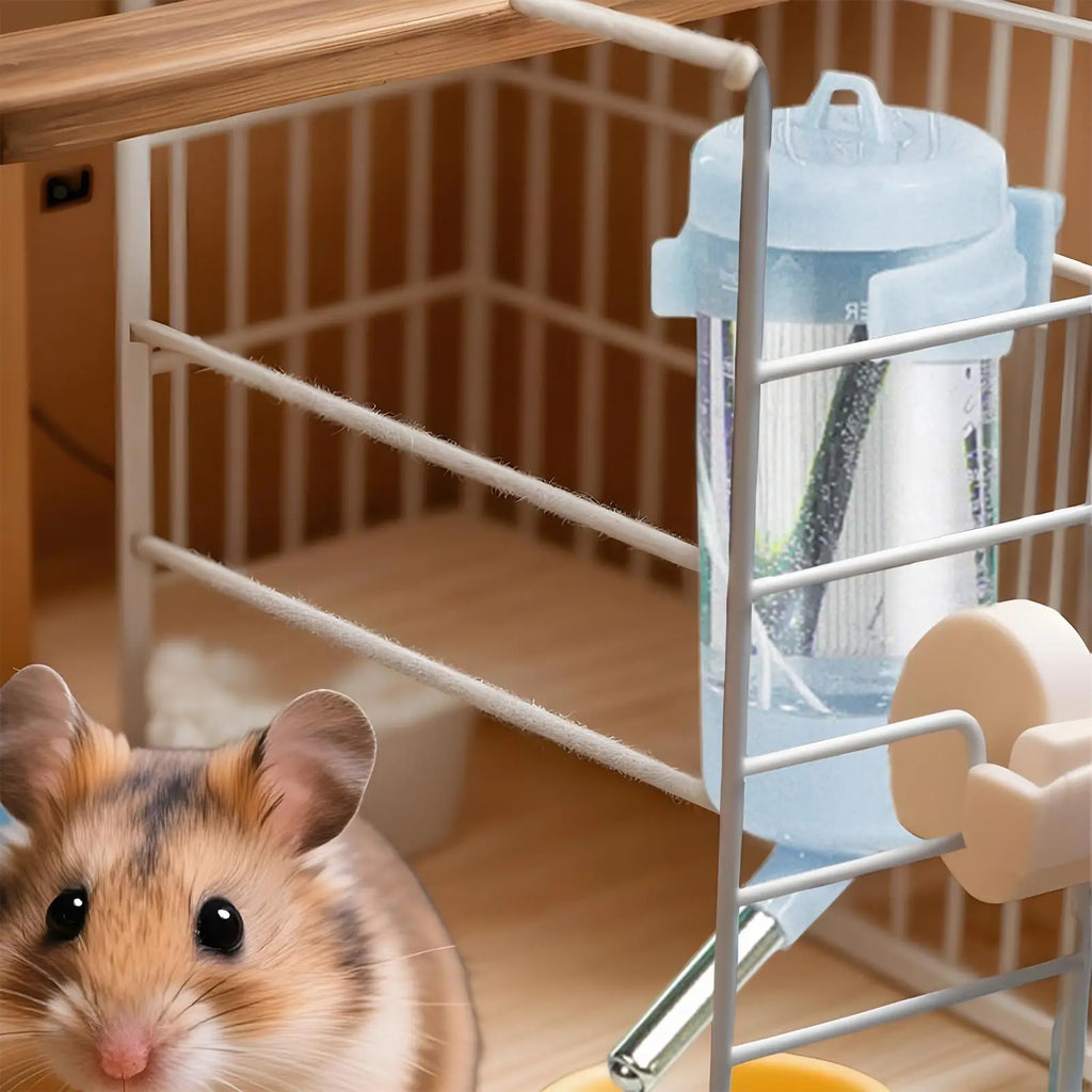 Hamster Water Bottle – Leak-Proof Dual-Ball Cage Dispenser Small Animal Water Bottle Nixie