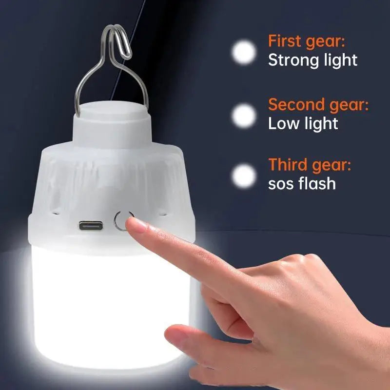USB Rechargeable LED Camping Lantern – 3 Modes, 24Hr Life LED Camping Lantern Nixie