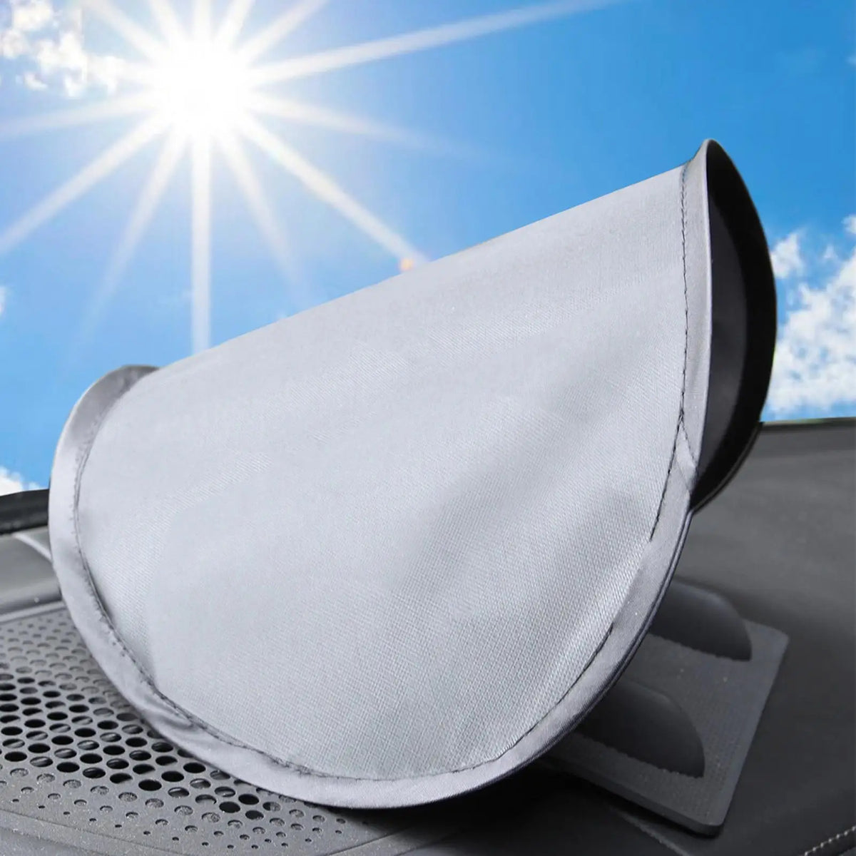Car GPS Navigation Sunshade Visor Cover – Foldable UV Shield