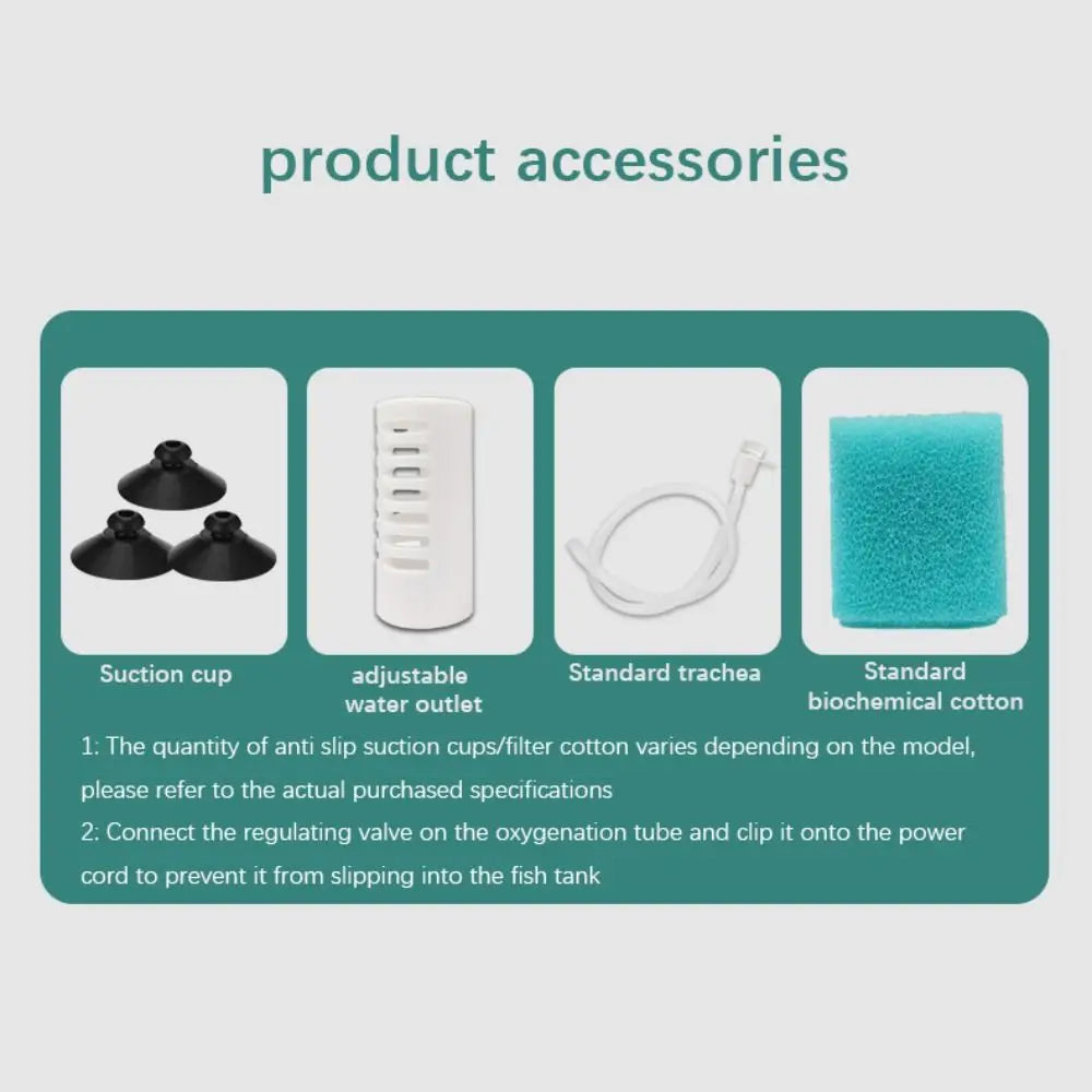 Aquarium Internal Sponge Filter – Oxygenation & Water Circulation Aquarium Sponge Filter Nixie