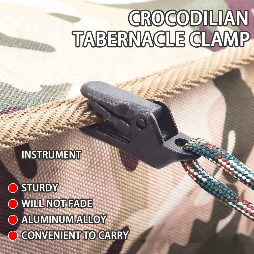 Tent Tarpaulin Clips Anti-Wind Camping Clamps 10/20 Pack Tent Tarpaulin Clips Nixie