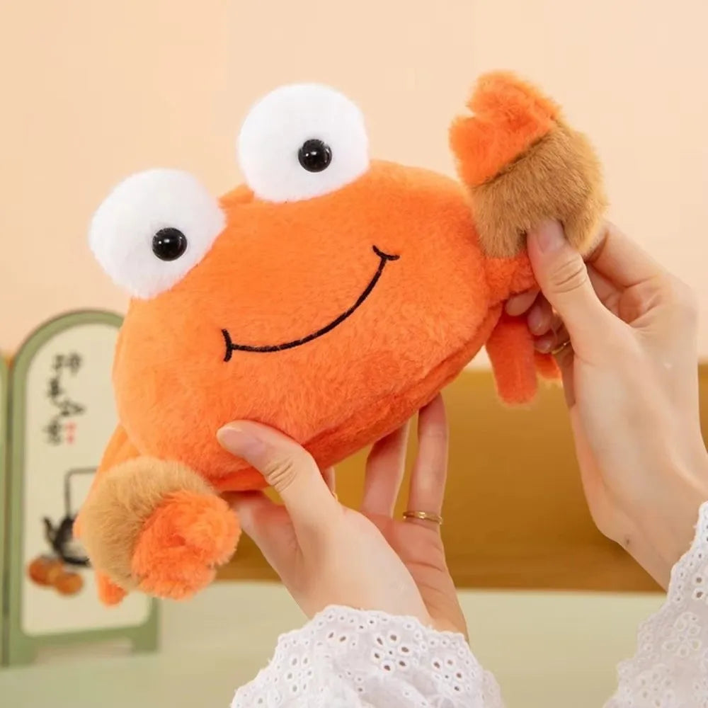 Soft Sea Crab Plush Toy 26cm Fluffy Stuffed Animal Doll Stuffed Animal Plush Nixie