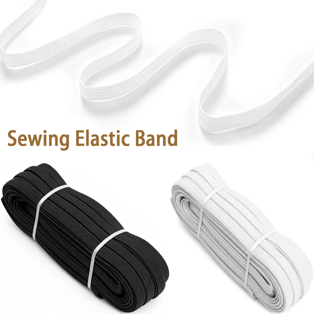 Heavy Stretch Flat Elastic Band for Sewing & Waistbands – 28m Sewing Elastic Band Nixie