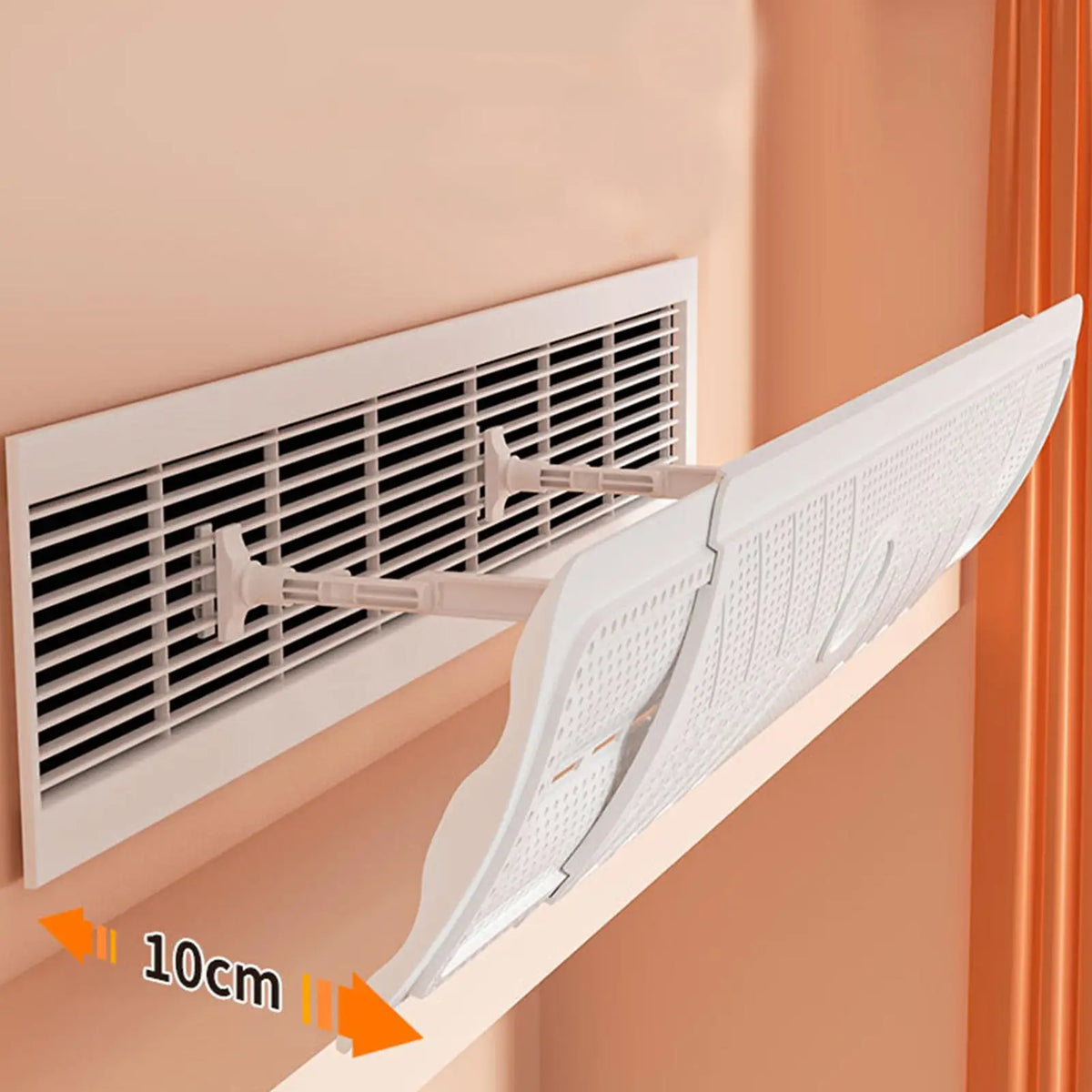 AC Vent Deflector Wind Baffle | Adjustable Air Guide Plate