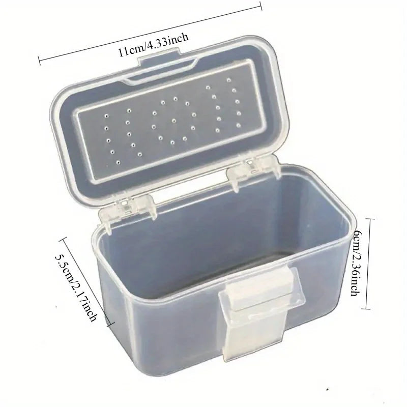 Portable Waist Hanging Fishing Bait Box – Worms & Insects Fishing Bait Box Nixie