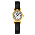 REBIRTH Retro Quartz Women's Watch – Black Leather Strap Women's Quartz Watch Nixie black