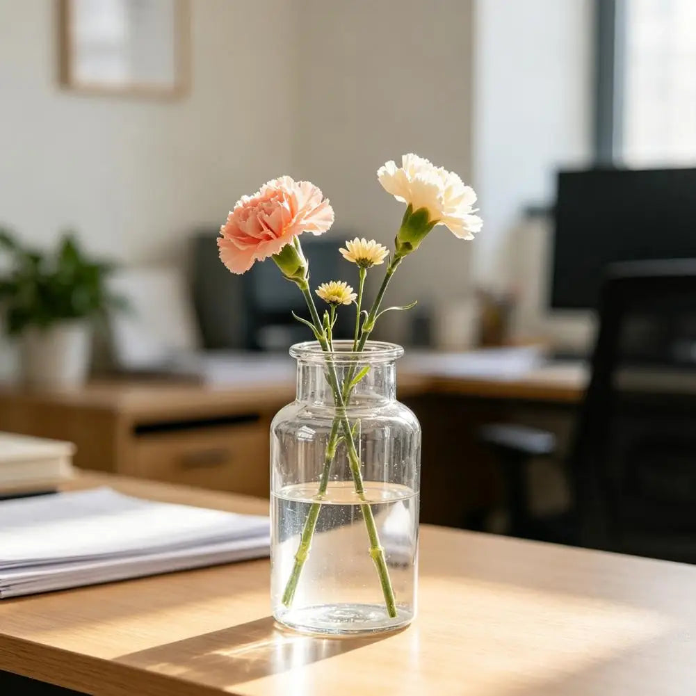Mini Clear Bud Vases for Flowers – Wedding & Home Decor Decorative Bud Vase Nixie 1pc