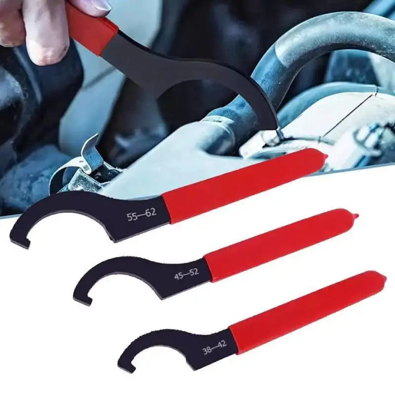 C-Type Hook Wrench Spanner for Round Nuts – 38-62mm