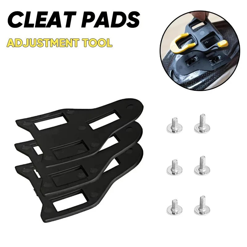 Bike Pedal Cleat Spacers – SPD-SL Adjustment Pads Cycling Cleat Spacers Nixie