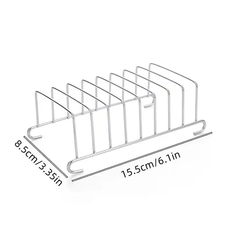 Stainless Steel Air Fryer Toast & Bread Rack – Dishwasher Safe Air Fryer Rack Nixie