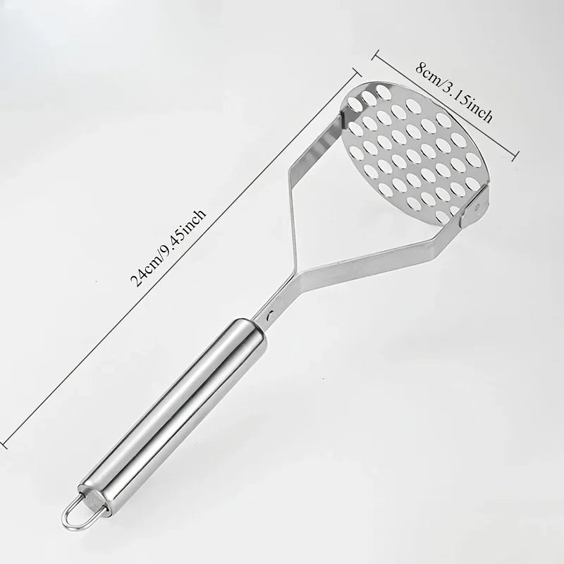 Potato Masher & Baby Food Maker – Vegetable Press & Slicer Kitchen Food Masher Nixie 1 pc