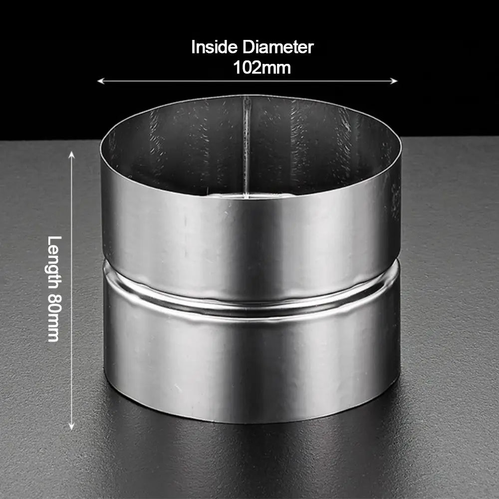 Stainless Steel Straight Pipe Joint Adapter 51mm–102mm