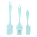 Nixie 3-Piece Silicone Spatula Set – Heat-Resistant Non-Stick Silicone Spatula Set Nixie Blue