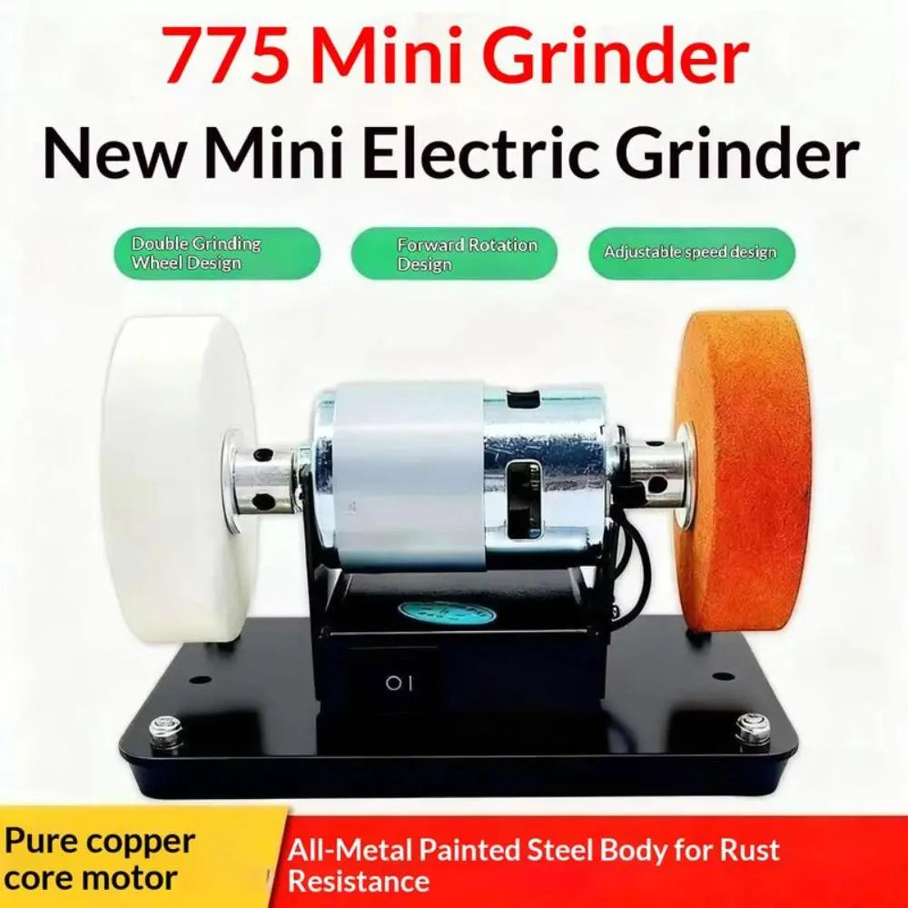 Mini Bench Grinder – Variable Speed Dual Wheel Electric Bench Grinder Nixie