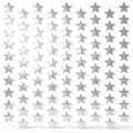 Gold Glitter Star Garland Banner – 12 Pc Party Backdrop Decor Party Garland Banner Nixie 10Pcs silvery