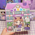 Cute 3D Cartoon PET Sticker Book – DIY Kids Holiday Gift Kids Craft Stickers Nixie B