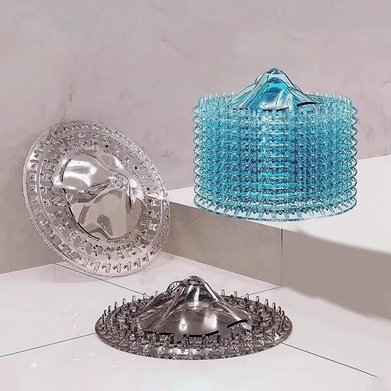 20pcs Mesh Hair Catcher Shower Floor Drain Cover – Bathroom