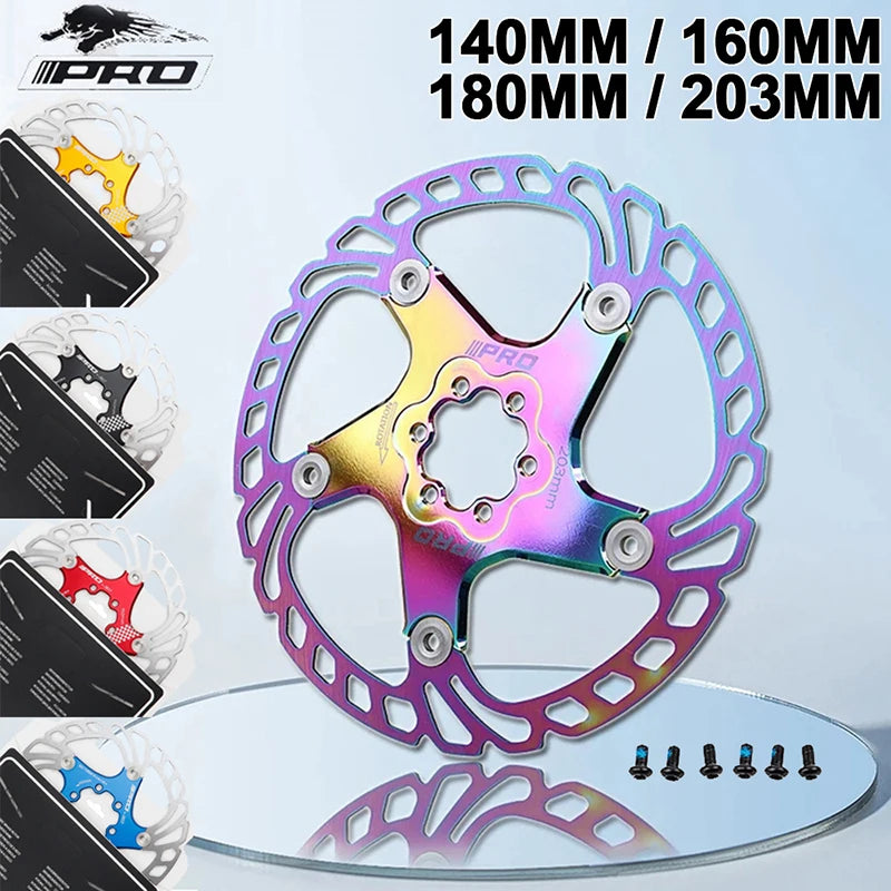 IIIPRO Floating Bike Brake Disc Rotors 140–203mm MTB & Road Bike Brake Rotor Nixie