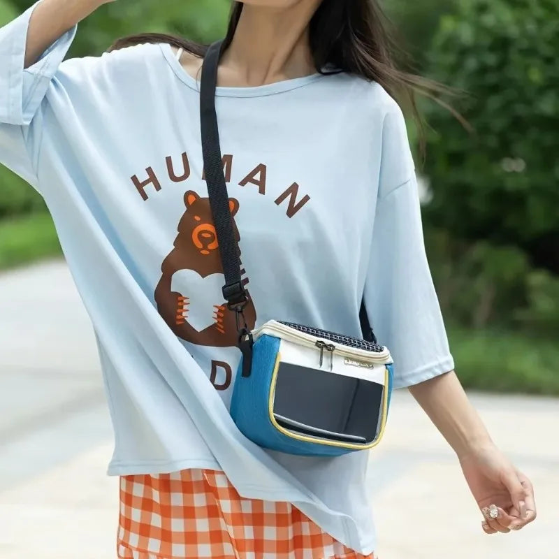 Breathable Small Pet Carrier Tote Bag – Hamster & Hedgehog Small Pet Carrier Bag Nixie
