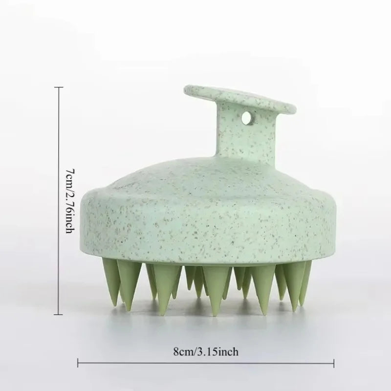Silicone Scalp Massage Shampoo Brush | Hair Care Tool Scalp Massage Brush Nixie