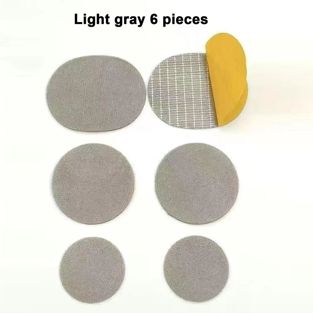 Shoe Patches for Toe Holes – 6pc Self-Adhesive Repair Pads