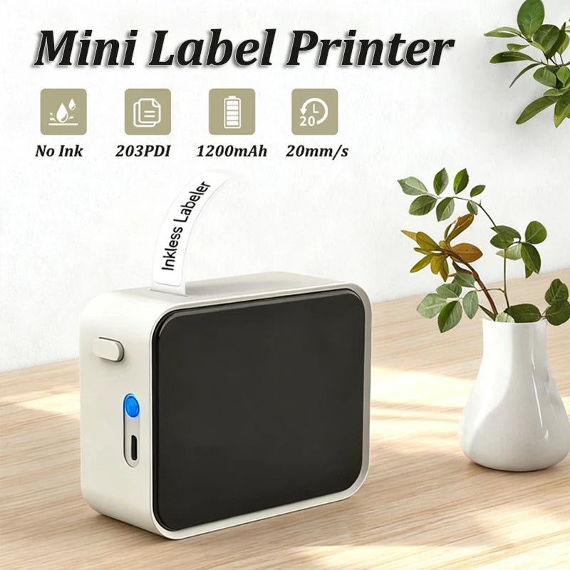 Marklife P15 Mini Bluetooth Thermal Label Printer – Inkless