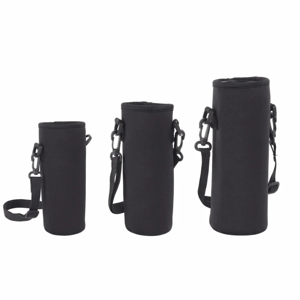 3-Pack Neoprene Water Bottle Sleeves with Adjustable Strap Bottle Sleeve Holder Nixie
