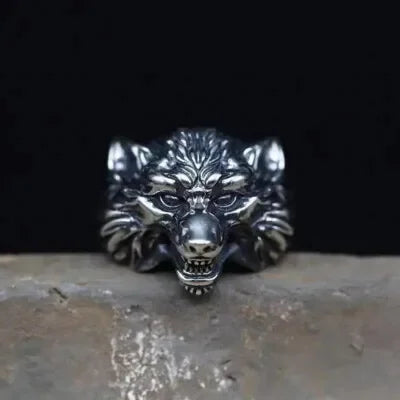 Vintage Animal Owl & Tiger Adjustable Punk Rings – Unisex Adjustable Fashion Ring Nixie black 2