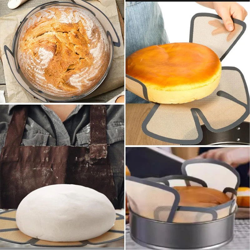 Silicone Non-Stick Loaf Pan Liner Mat – Reusable Baking Sling Silicone Baking Liner Nixie
