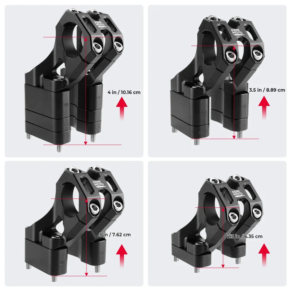 CNC Handlebar Riser Bracket for Surron Light Bee & Talaria Sting Handlebar Riser Bracket Nixie