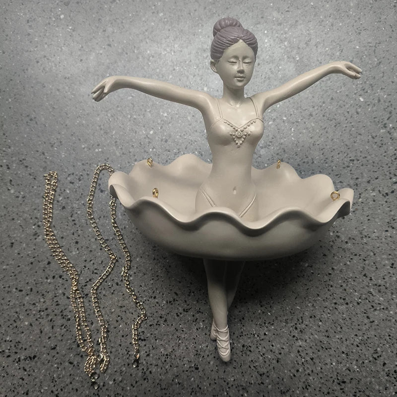 Ballet Dancer Resin Hanging Planter | UV Resistant Wall Flower Pot Hanging Planter Nixie A1