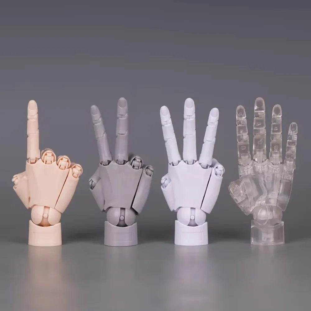 1:2 Scale Articulated Hand Model – Posable Art Reference Figure Articulated Hand Model Nixie