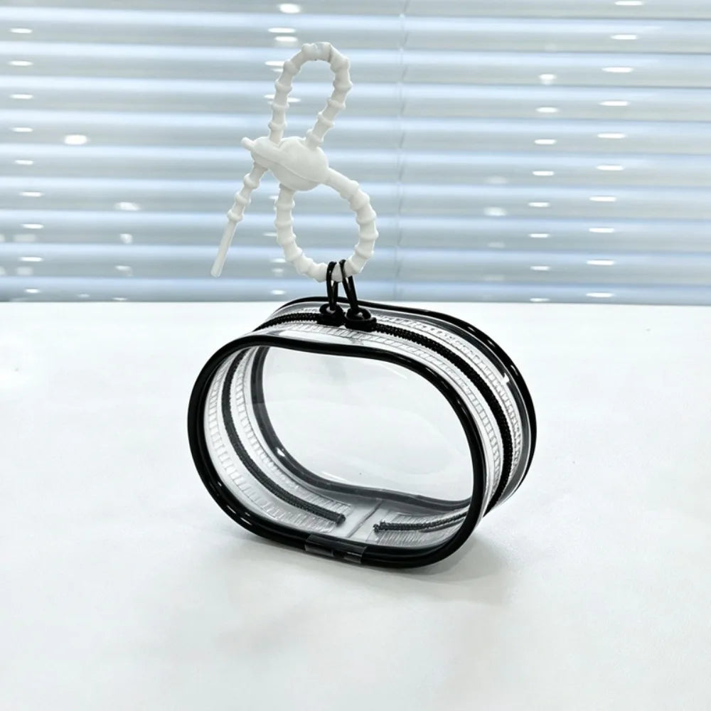 Transparent PVC Pet Food Pouch – Zipper & Hanging Loop