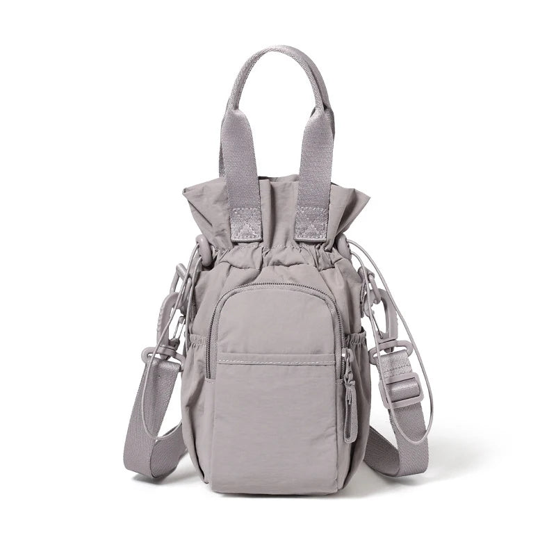 Korean Nylon Small Square Crossbody Bag – Trendy Unisex