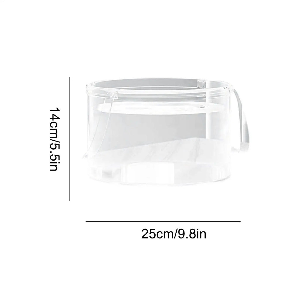Clear Foldable Wash Basin for Travel, Camping & Kitchen Foldable Wash Basin Nixie