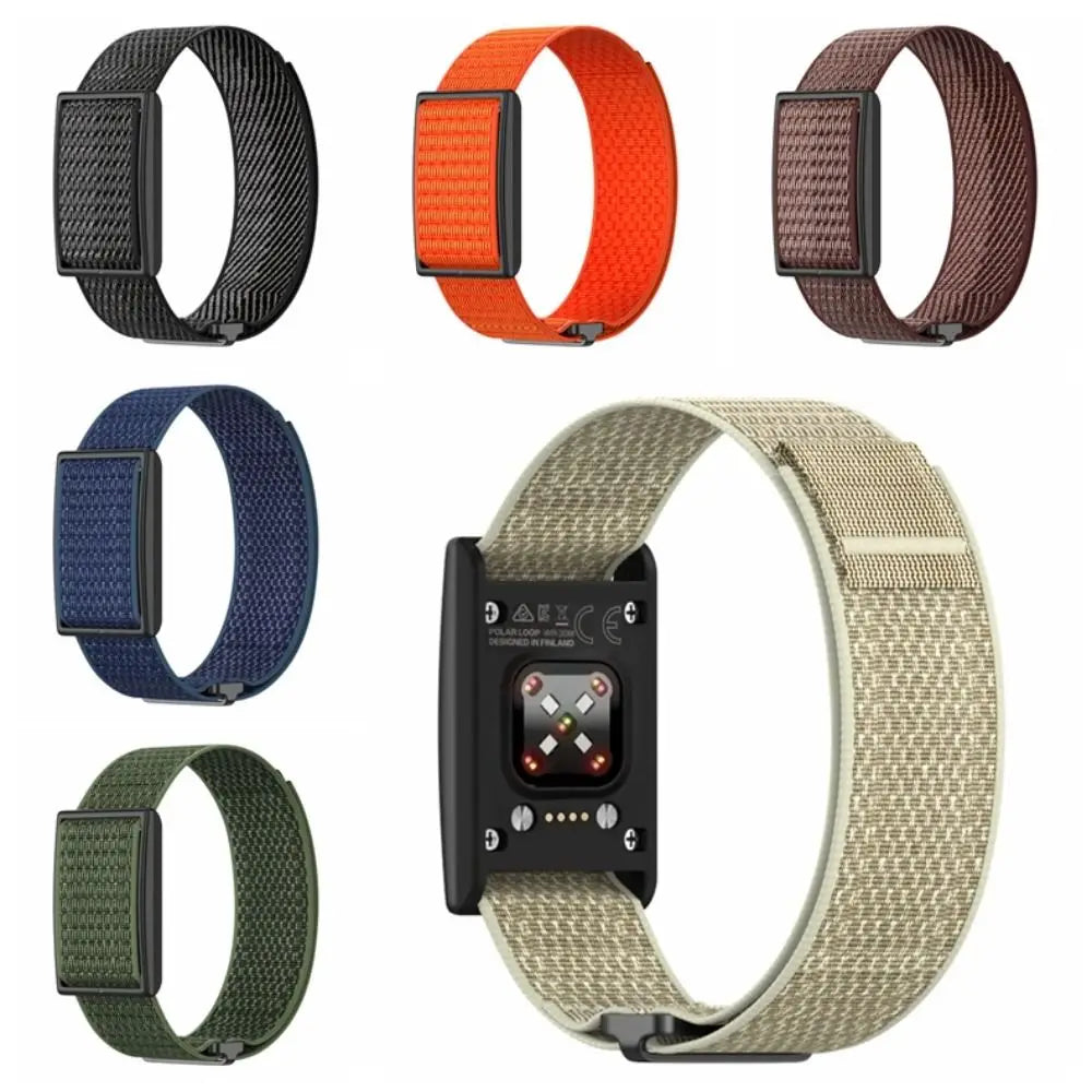 Nylon Sport Band for Polar Loop – 22mm Breathable Wrist & Arm Strap Fitness Tracker Band Nixie