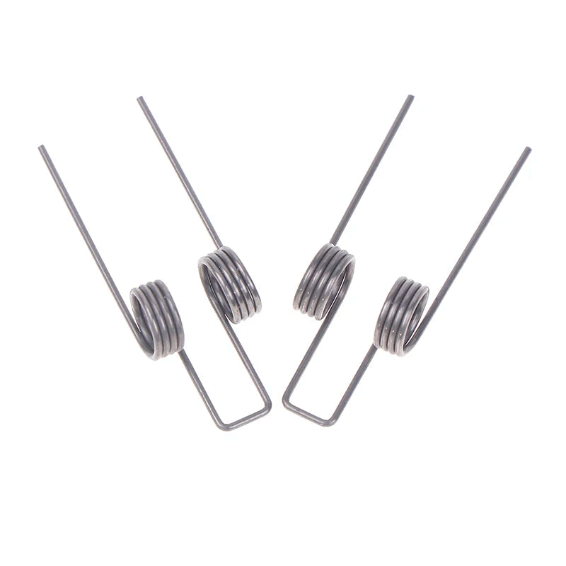 2PCS Double Torsion Spring 1.1mm Wire 10.5mm OD Steel Coil Torsion Spring Nixie