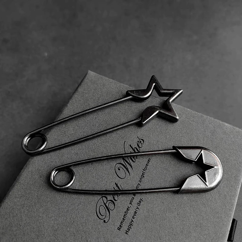 Retro Large Metal Safety Pins for Clothing – Zinc Alloy Metal Safety Pins Nixie