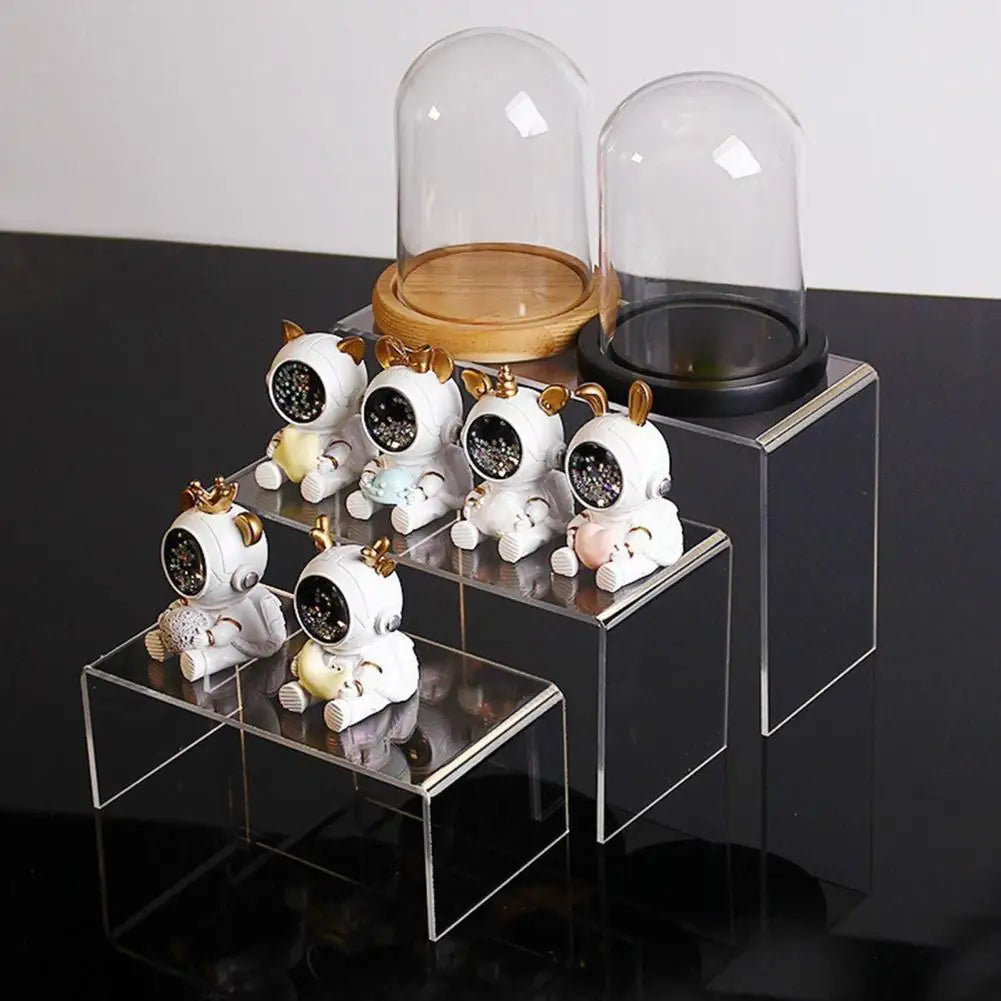 Clear Acrylic Display Risers – Tabletop Stand for Desserts & More Acrylic Display Riser Nixie