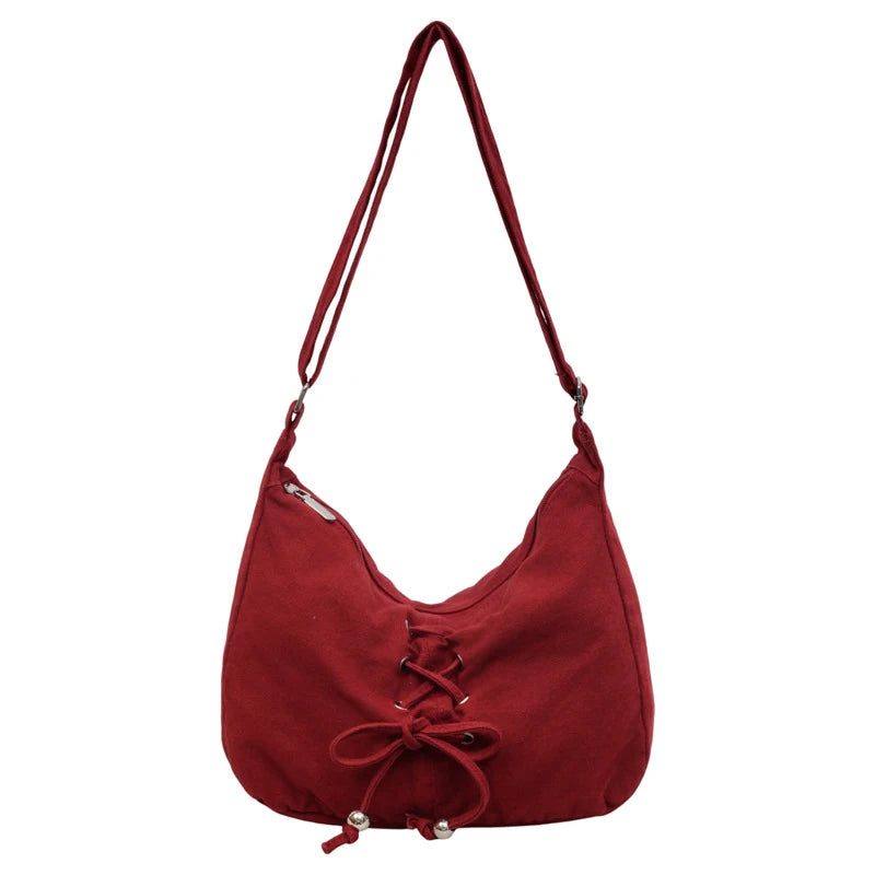 Women's Large Canvas Tote Crossbody Shoulder Bag | Nixie Canvas Tote Bag Nixie