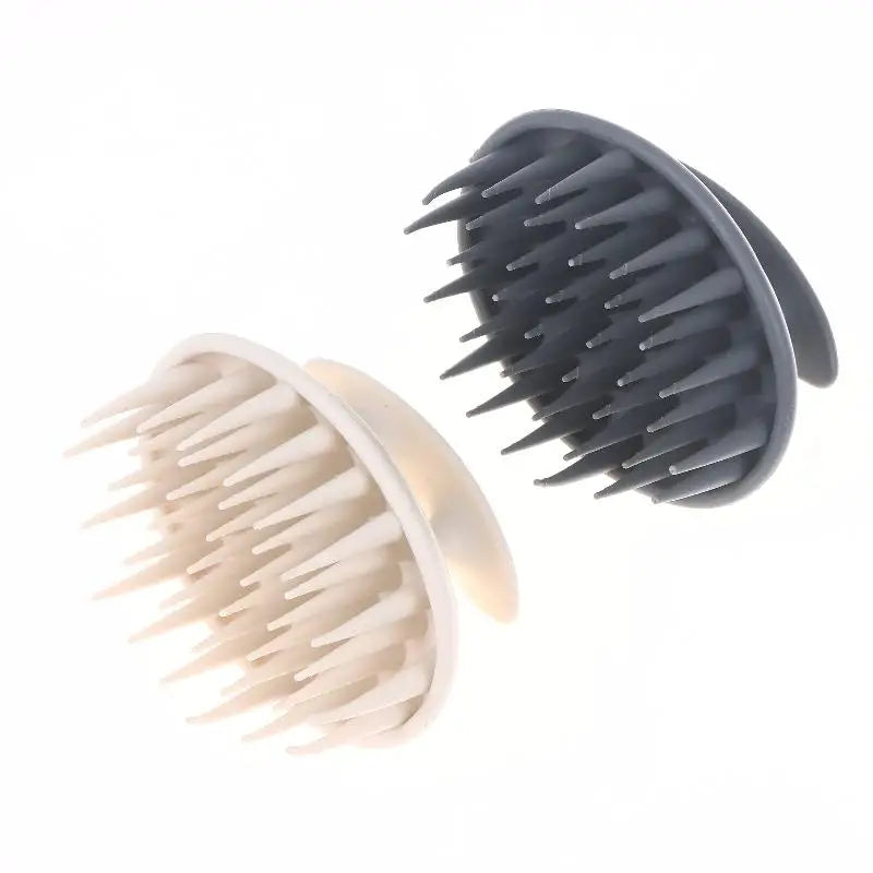 Silicone Scalp Massage Brush – Shampoo & Hair Care Tool