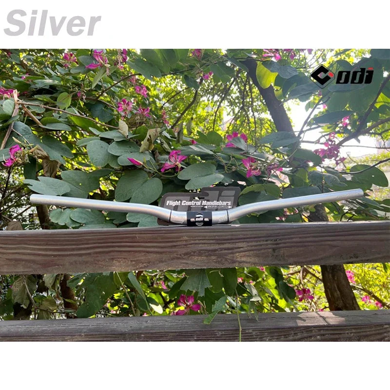 ODI 7050 Aluminum MTB Handlebar 760mm Ultralight Mountain Bike Bar MTB Handlebar Nixie 760MM SILVER