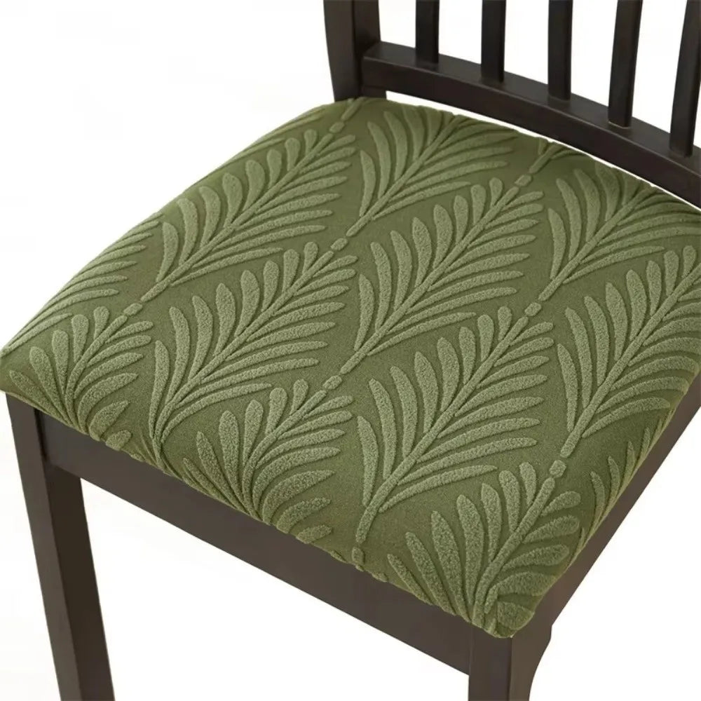 Jacquard Dining Chair Seat Cover – Nordic Slipcover Chair Seat Cover Nixie