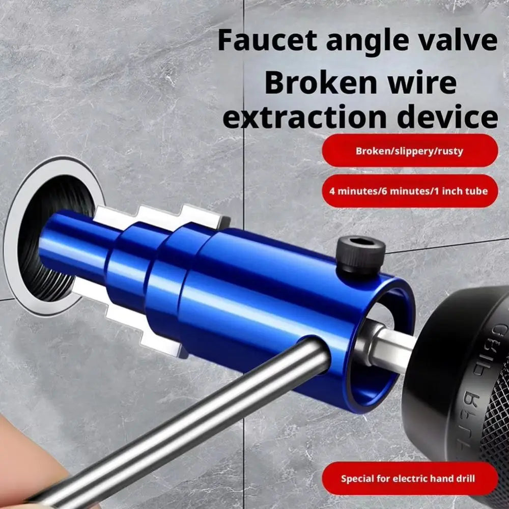 3-in-1 Broken Pipe Valve Extractor | Chrome Vanadium Steel Pipe Valve Extractor Nixie