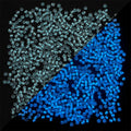 Glow in the Dark Glass Seed Beads 2/3mm – 15g DIY Jewelry Glass Seed Beads Nixie sky blue 2mm 1000pcs