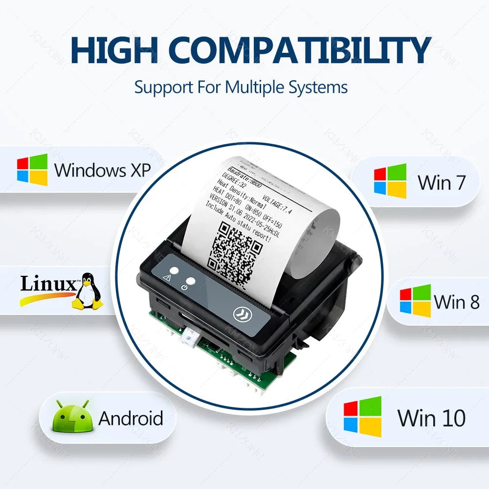 58mm Mini Embedded Thermal Printer USB RS232 TTL | INSTOFC
