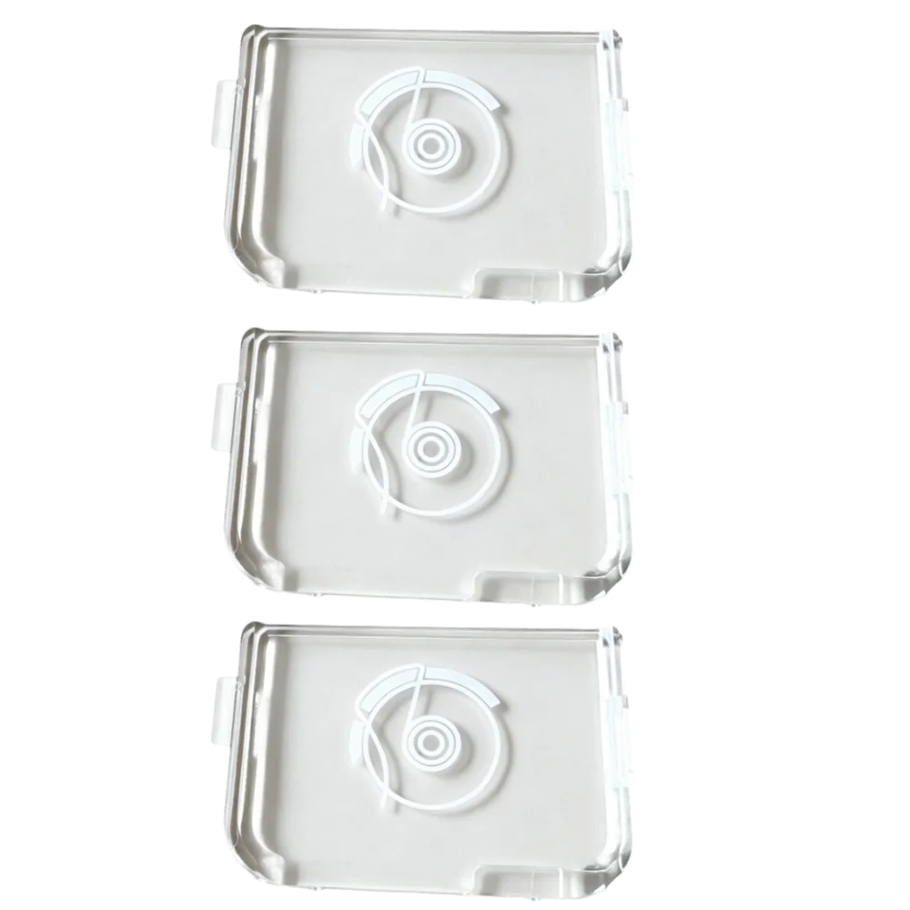 3-Pack Transparent Bobbin Cover Slide Plate – SC220 & C620L Sewing Machine Part Nixie Light Grey
