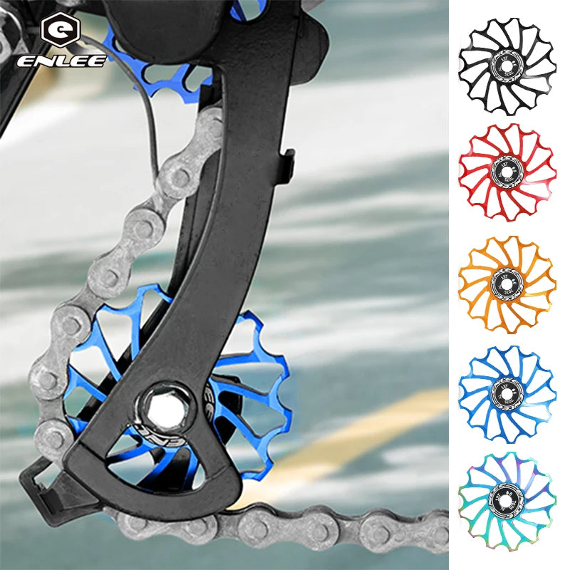11T/13T Ceramic Bearing Jockey Wheel MTB Road Bike Derailleur Derailleur Jockey Wheel Nixie